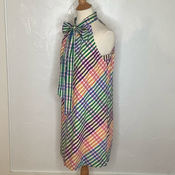 J crew halter sleeveless summer shift dress SZ 6 - Picture 4 of 16